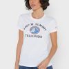 White Women’s Ralph Lauren Crew Neck Graphic T Shirts