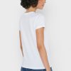 White Women’s Ralph Lauren Crew Neck Graphic T Shirts