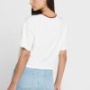 White Women’s Ralph Lauren Crew Neck Graphic T Shirts