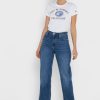 White Women’s Ralph Lauren Crew Neck Graphic T Shirts