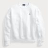 White Women’s Ralph Lauren Fleece Pullover Sweatshirts White Women’s Ralph Lauren Fleece Pullover Sweatshirts