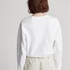 White Women’s Ralph Lauren Fleece Pullover Sweatshirts White Women’s Ralph Lauren Fleece Pullover Sweatshirts