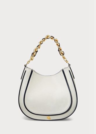 white women s ralph lauren leather small charli shoulder bags 1 330x461 - White Women's Ralph Lauren Leather Small Charli  Shoulder Bags