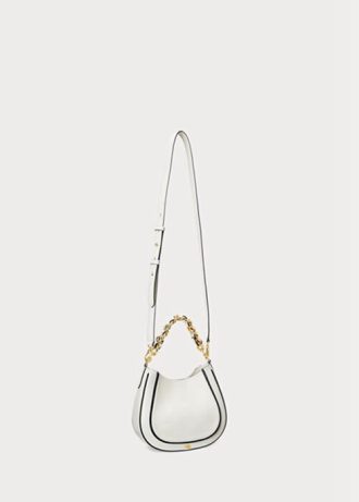white women s ralph lauren leather small charli shoulder bags 2 330x461 - White Women's Ralph Lauren Leather Small Charli  Shoulder Bags