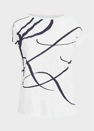 White Women’s Ralph Lauren Logo-print Cotton-blend   Tops