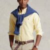 Yellow Men’s Ralph Lauren Slim Fit Oxford  Shirts