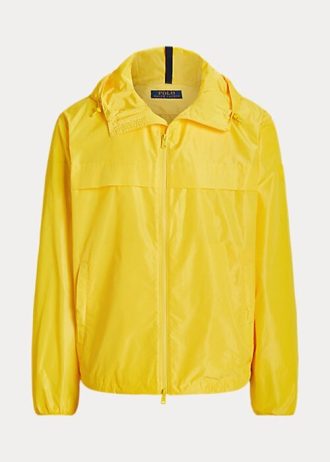 Yellow Men’s Ralph Lauren Water-Repellent Hooded Jackets