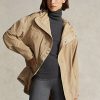 Yellow Women’s Ralph Lauren Water-Repellent Ripstop Windbreaker